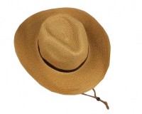 SKB003 Design Western Cowboy Hat Style Custom Foldable Straw Hat Style Foldable Customized Sunshade Hat Style Straw Hat Center detail view-7